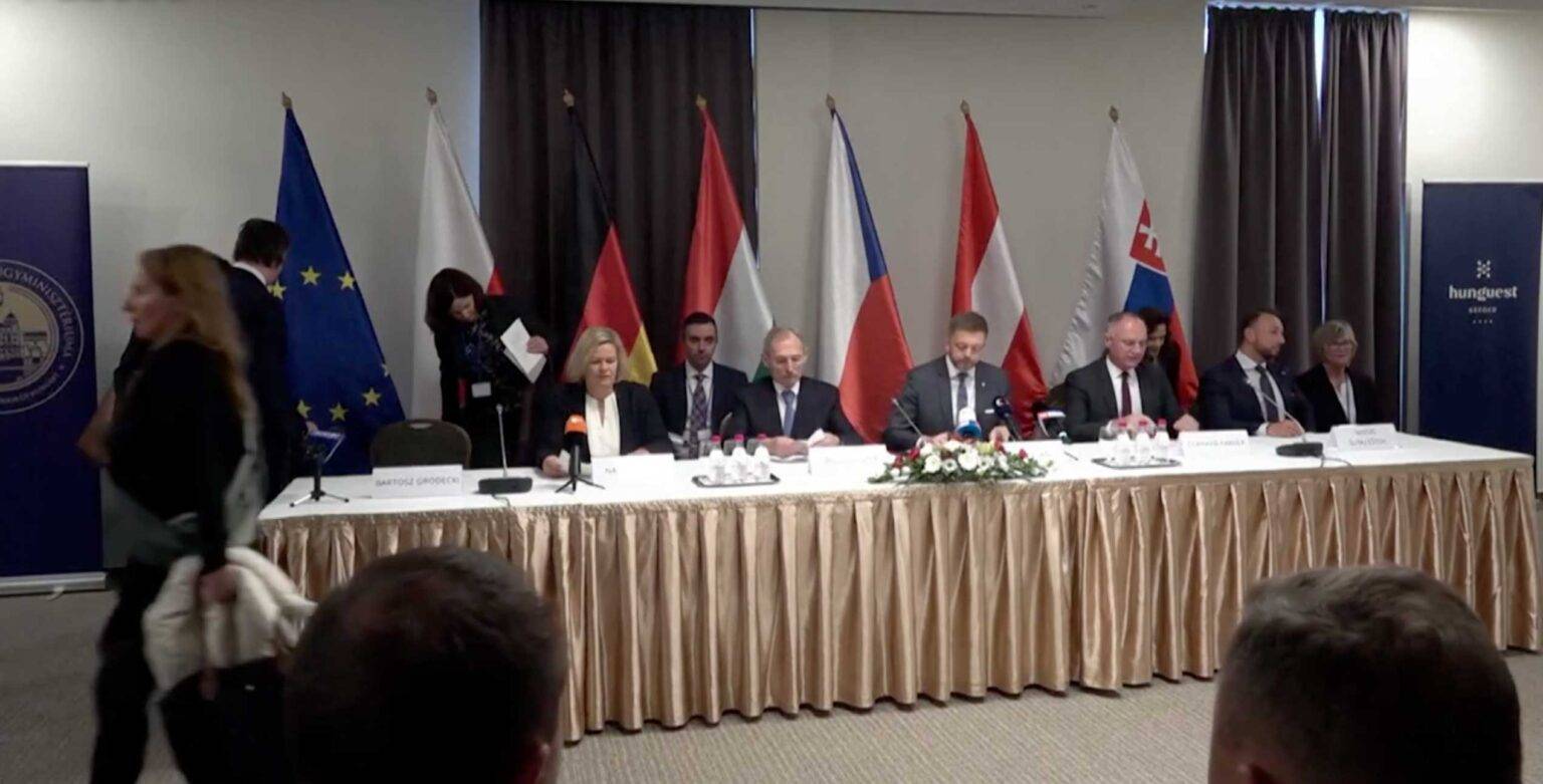 وزراء داخلية وسط أوروبا يناقشون الهجرة غير الشرعية – فيديو