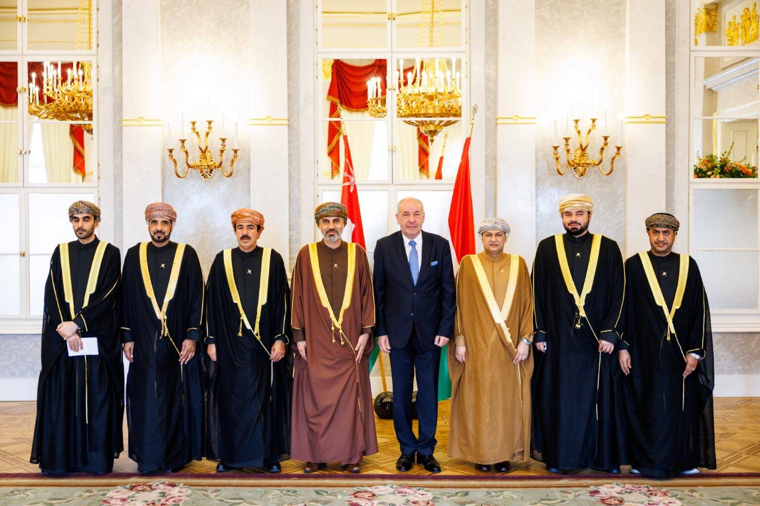 رئيس مجلس الشورى العُماني في المجر